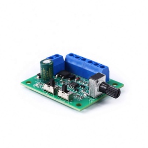 ตัวควบคุมความเร็วมอเตอร์ DC แบบไร้แปรงถ่าน DC8-24V พร้อมไดรฟ์ควบคุมความเร็ว PWM สำหรับมอเตอร์แบบไร้แปรงถ่าน - Product Image 1