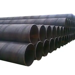 Straight Seam Galvanized Carbon Erw Pp Coated Steel Spiral Welded Round Pipe