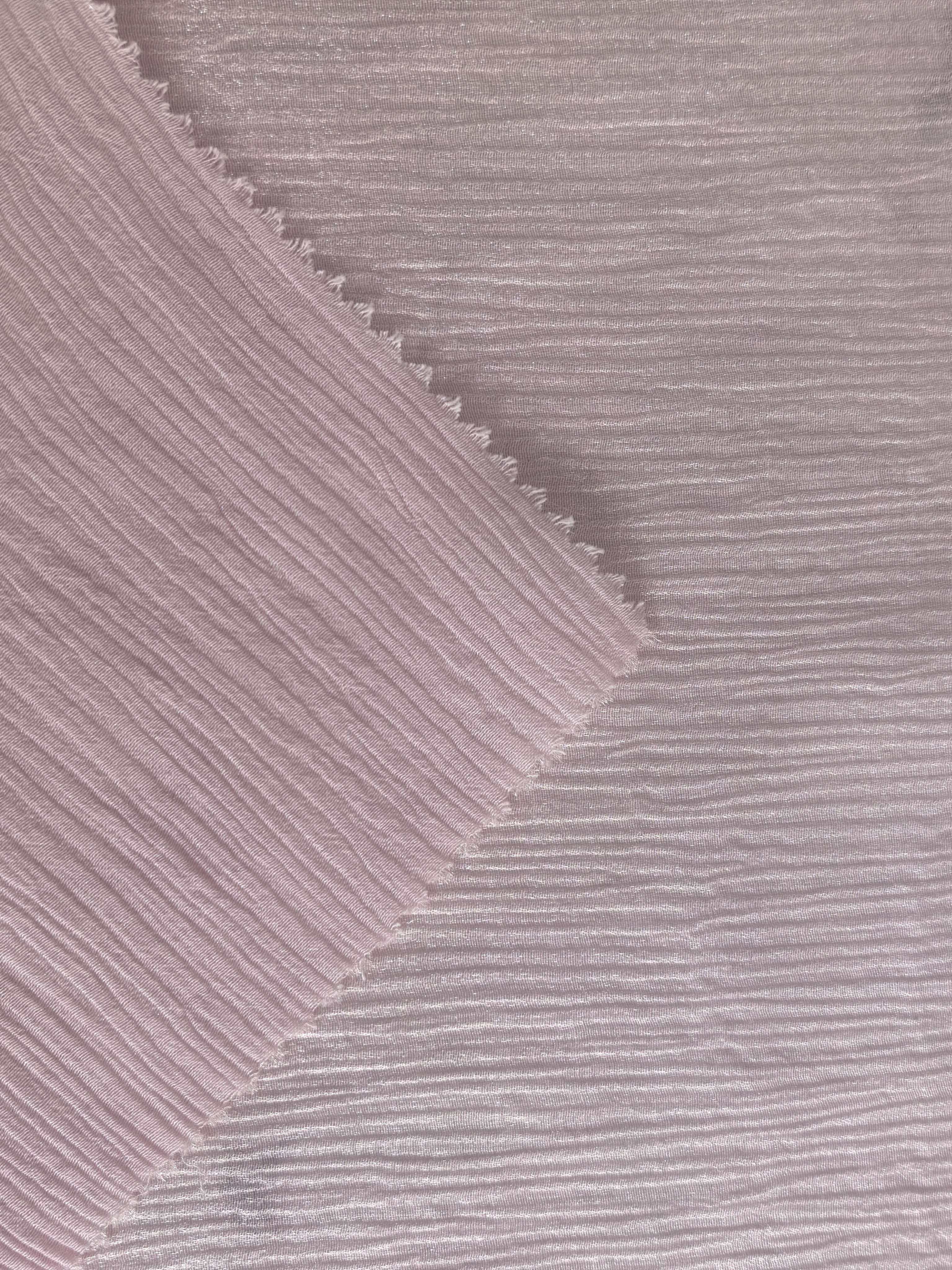 ZZF00317 Quality Guarantee 25% Nylon 75% Rayon Fabric Sustainable Crinkle Woven Fabric for Apparel