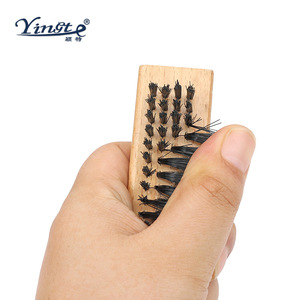 Brosse à chaussures Yinste en bois massif avec poils en PP pour le nettoyage des chaussures, usage domestique - Product Image 2