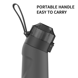 Bouteille d'eau aromatisée en plastique sans BPA de 650 ml avec logo personnalisé et sans parfum avec dosette de saveur aromatique - Product Image 3