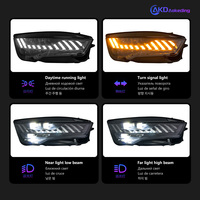 Phares avant BBA Car Styling pour Audi A7, projecteur LED, design RS7, 2011-2018, feux de jour DRL, feux de croisement et de route automatiques