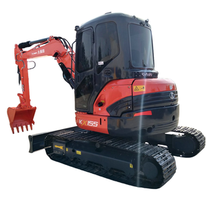 Seguro y confiable 90% nuevo Kubota kx155 mini excavadora usada 5ton Japón original excavadora de segunda mano en stock - Product Image 1