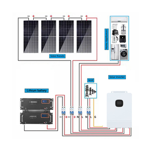 ระบบไฮบริดโซลาร์เซลล์ 3kva ถึง 20kwa MPPT แบบออฟกริด พร้อมเอาต์พุตเดี่ยว ราคาสุดคุ้ม - Product Image 6