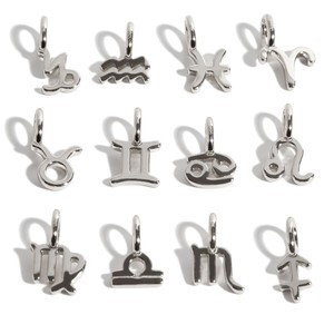 Alla moda 18K oro placcato in acciaio inox fai da te collana nuova dodici zodiaco e costellazioni ciondoli di moda per bambini e donne gioiello - Product Image 4