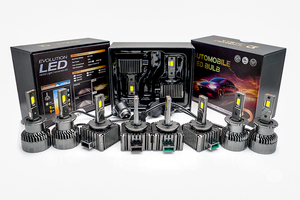 D1S Led Đèn Pha 6000K Trắng 2 đồng Ống D Series D3S LED <span class=keywords><strong>XENON</strong></span> siêu sáng 90 Wát - Product Image 6