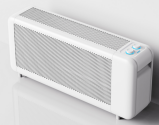 Radiateur électrique sur pied 1000W/2000W avec télécommande, thermostat réglable, chauffage rapide, ventilateur PTC portable, protection contre la surchauffe