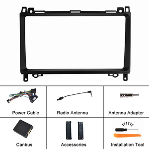 Panel Estéreo para Auto de 9 Pulgadas, Específico para Mercedes-Benz B200 2008-2011, Tamaño Original de Fábrica, Calidad OEM - Product Image 6