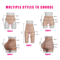 Faux vagin pour travestis, transgenres, sous-vêtements féminins, culotte en silicone, faux pénis, faux vagin, gros fessier