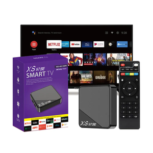 Sản phẩm <span class=keywords><strong>hot</strong></span> xs97 SE IR điều khiển từ xa <span class=keywords><strong>Android</strong></span> 10.0 4k kép Wifi tv box tốt nhất tv box cho streaming - Product Image 4