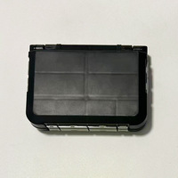 Boîte à leurres multi-compartiments double face 10 ou 16 grilles, organiseur d'accessoires de pêche pour micro-hameçons et clips