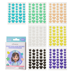 KORMESIC 252 Parches para el Acné Starry Wish, Parches Hidrocoloides Coreanos con Forma de Estrella y Corazón, Personalizables con Etiqueta Privada, para el Rostro - Product Image 3