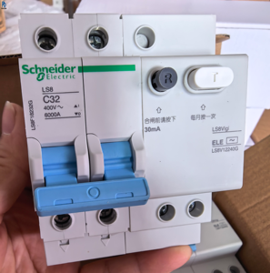 Interruptor de Circuito en Miniatura LS8 2P C32A 400V 6000A, Curva C, Interruptor de Aire, Montaje en Riel DIN, Dispositivo de Seguridad Eléctrica - Product Image 1