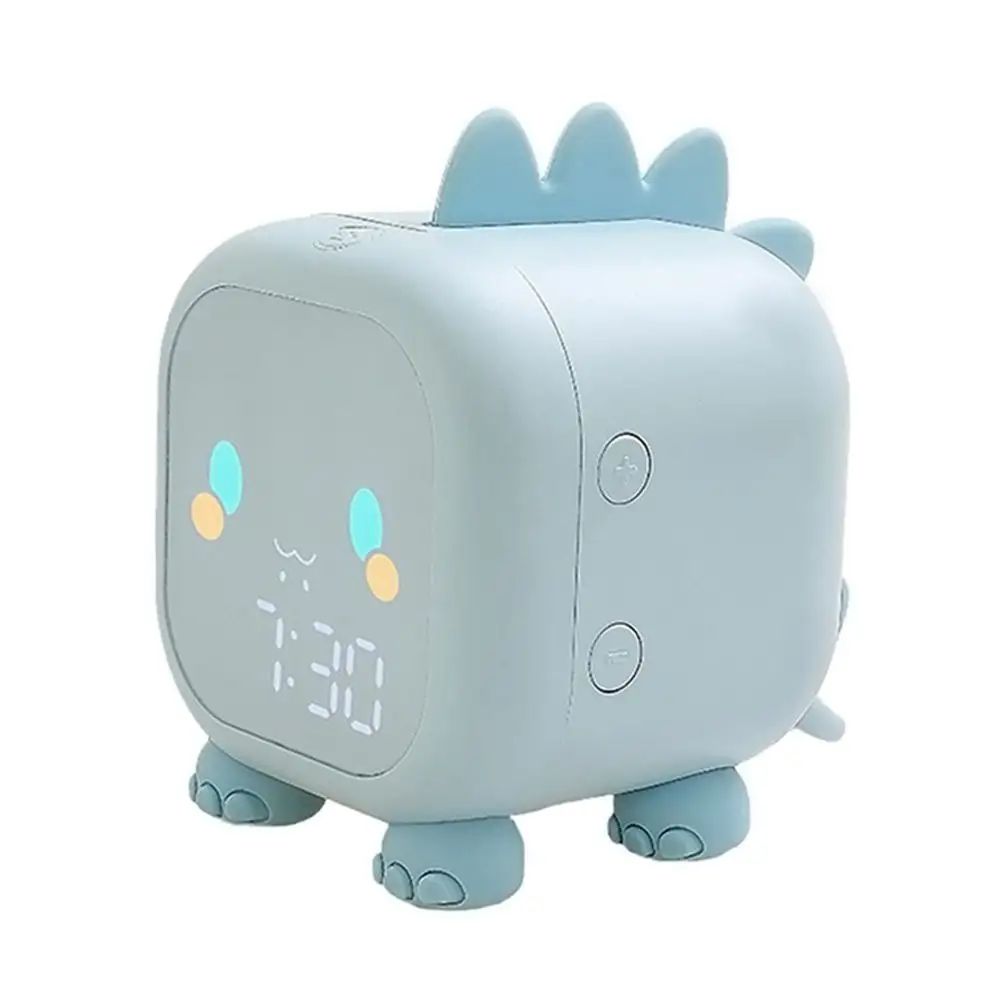 2023 New Digital Kids Desk Alarm Clock Of Intelligent Desktop Electronic Clock For Children Sleep Training Alarm Clock