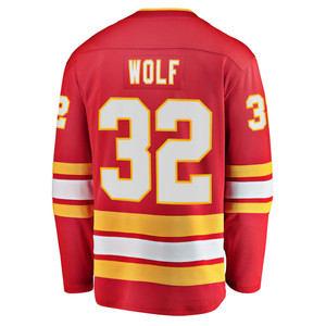 Maillots de hockey sur glace de Calgary, chemises de baseball, vêtements personnalisés, uniformes brodés avec logos # 32 Loups # 16 Frost # 71 Nemec # 27 - Product Image 5