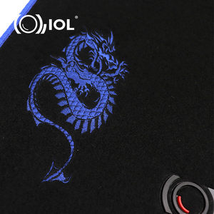 Лидер продаж, универсальные полиэфирные водонепроницаемые противопылевые коврики для легкоочищения автомобиля, коврики для ног на все сезоны, набор из 4 предметов, Прямая поставка с завода - Product Image 2