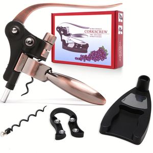 Juego de abridor de vino tinto de aleación de zinc con cabeza de conejo IStapromo Gifts - Product Image 2
