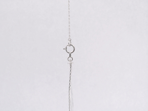 Cadenas de Cuello Delgadas Minimalistas en Platino Pt950 Blanco Mate con Eslabones Planos Uniformes para Uso Diario, Unisex, Discretas - Product Image 3