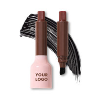 Pinceau angulaire et stylo à sourcils liquide longue tenue waterproof pour sourcils pressés, marque privée