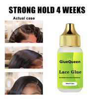 GiueQueen 38ML Colle pour perruque en dentelle, adhésif imperméable à forte tenue pour perruque Lace Front