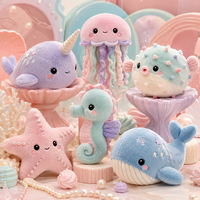 Meilleures ventes de jouets en peluche d'animaux marins |   Animaux en peluche marins personnalisés OEM ODM pour les magasins de musées et les cadeaux éducatifs