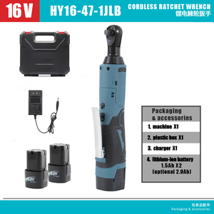 Trung Quốc nhà máy Trọng lượng nhẹ không dây Lithium-ion Ratchet cờ lê 47n. m Max mô-men xoắn nhà DIY sửa chữa xe không gian chặt chẽ tùy chỉnh - Product Image 5