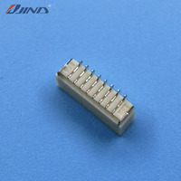 Conector Flexible de Bronce Fosforado de 8 Pines y 1.0mm, Solución de Conexión SMT 1.0T-1-WT-8A para PCB, 50V 1A, Horizontal/Vertical