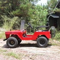 Vente d'usine Mini Willys Quads 110cc UTV essence essence essence pour enfants à vendre en Chine