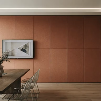 Panneaux acoustiques modernes en feutre PET à haute réduction de bruit pour bureaux, commerces, maisons, usage extérieur et extérieur