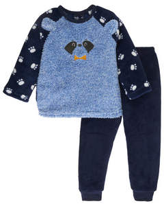 2023 Brand New Custom Fleece Kids <span class=keywords><strong>pigiama</strong></span> Cute Teddy Bear Winter abbigliamento per bambini Sleepwear Set a due pezzi per ragazzi e ragazze - Product Image 3