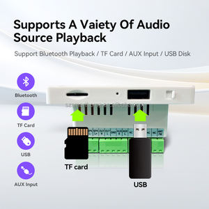 4-Inch Touch Screen Smart Amplifier Wall Mount Music <strong>Player</strong> &amp; Ceiling Speakers Background Music Smart Home Device - Product Image 5