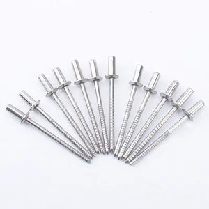 Rivets aveugles en acier inoxydable 2,4 mm 3,2 mm 4,0 mm 4,8 mm 6,4 mm Rivets à tête ronde scellés - Product Image 1