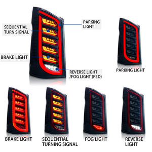 Hongweite-luces Led traseras para Mercedes Benz <span class=keywords><strong>Vito</strong></span> W447 <span class=keywords><strong>VITO</strong></span> V clase V220d <span class=keywords><strong>V250d</strong></span> 2016 + lámpara de marcha atrás - Product Image 3