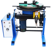 30-300kg kapasitas TIG Las Rotary Positioner Las Chuck Torch lengan pemegang mesin pemosisian las