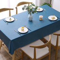 Nappe en EVA personnalisée bon marché, nappes en plastique PVC imperméables à l'huile