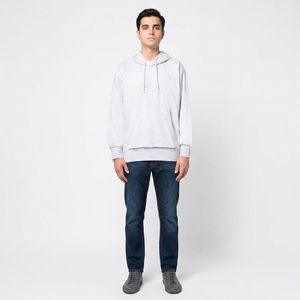 Fabrication de vêtements, sweat-shirts pour hommes en molleton 100% coton, légers, à enfiler, dernier design, respirants, vêtements d'hiver décontractés - Product Image 1