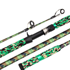 Dernière canne à pêche populaire en fibre de carbone 2.1m 2.28m 2.4m XH Snakehead canne à pêche pour végétation lourde - Product Image 1