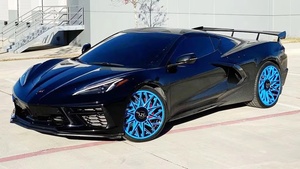 LZT-<span class=keywords><strong>212</strong></span> Juego de 1 o 2 Ruedas Personalizadas Blocco en Negro Brillante con Detalles en Naranja Mango, Llantas Forjadas para Autos de Carreras y de Lujo - Product Image 4