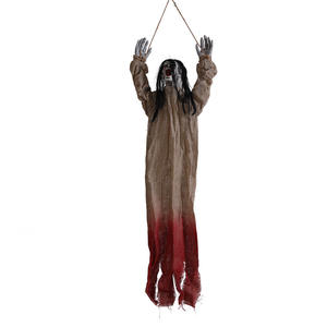 Colgante de pelo largo de Halloween, fantasma gateando para Pascua, casa embrujada, decoración de habitación de <span class=keywords><strong>Escape</strong></span> - Product Image 6