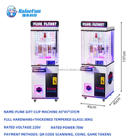 Machine de jeu d'arcade RaiseFun avec système de paiement par lecteur de carte, conçue pour les centres commerciaux et les opérations commerciales FEC