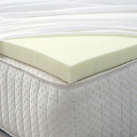 Couvre-matelas personnalisé en mousse à mémoire de forme, lit en bambou