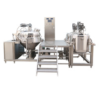 Mélangeur émulsifiant sous vide de qualité alimentaire, petite machine industrielle pour la fabrication de mayonnaise, ligne de production pour le mélange de pâtes
