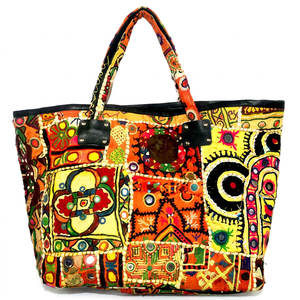 Vintage Tribal Banjara Bolso Bordado Banjara Tote Bolsas - Product Image 1