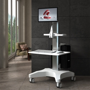 PM-OC-1T 현대 모바일 간호 카트 의료 모니터 카트 SPCC 소재 치과 트롤리 - Product Image 3