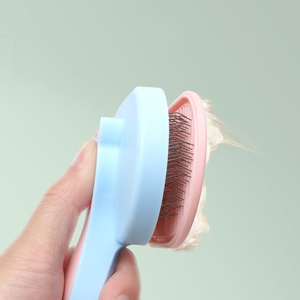 Peigne pour animaux de compagnie, brosse à poils de chat en acier inoxydable, peigne anti-poils flottants, brosse à poils de chat à élimination rapide, vente en gros du fabricant - Product Image 2