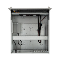 Nouveau design 5U MACASE K550DF Boîtier d'ordinateur industriel Adaptateur de refroidisseur à eau 240/360 EATX Alliage d'aluminium LCD Serveur IA Mini en stock