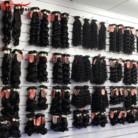 Achetez des lots de mèches de cheveux naturels indiens pour entreprises de coiffure