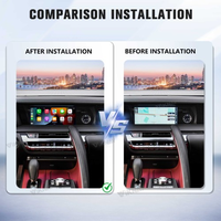 Caja de Interfaz Viknav Linux para Lexus LC500 2018-2020, Decodificador Inalámbrico CarPlay Android, Navegación GPS para Auto, Pantalla de Radio Original