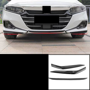 Accessoires extérieurs pour Honda Accord 10e génération 2018 2019 2020 2021 2022 2023 Garnitures de calandre avant Pare-chocs Protection de coin Kit de garnitures - Product Image 3