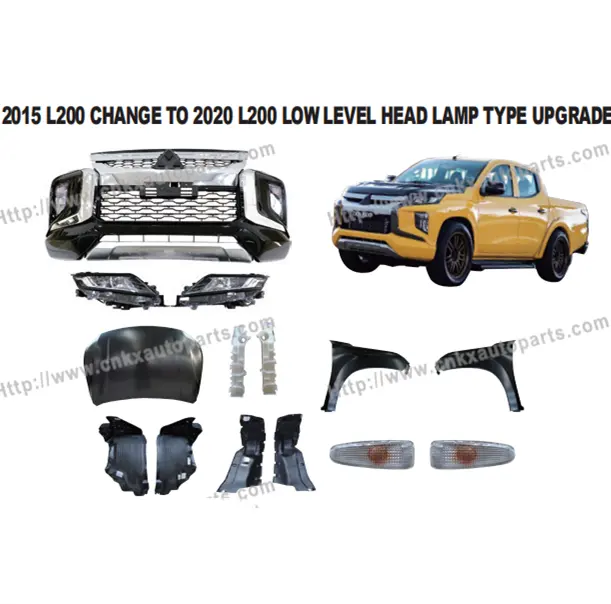 2015 L200 Lampu Depan LEVEL Rendah, Tipe UPGRADE Lampu Depan LEVEL Rendah 2020 L200